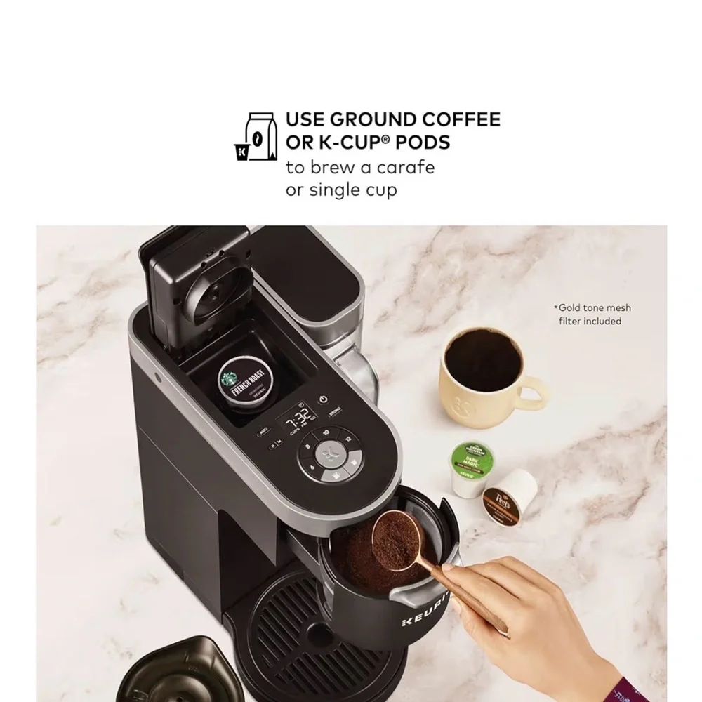 Keurig Black and Silver Coffee Maker - Picture 6 of 16